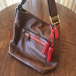 NEW Coach Brown Leather Purse